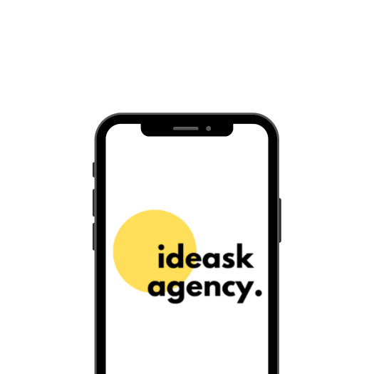 logo ideask final dans telephone pour footer