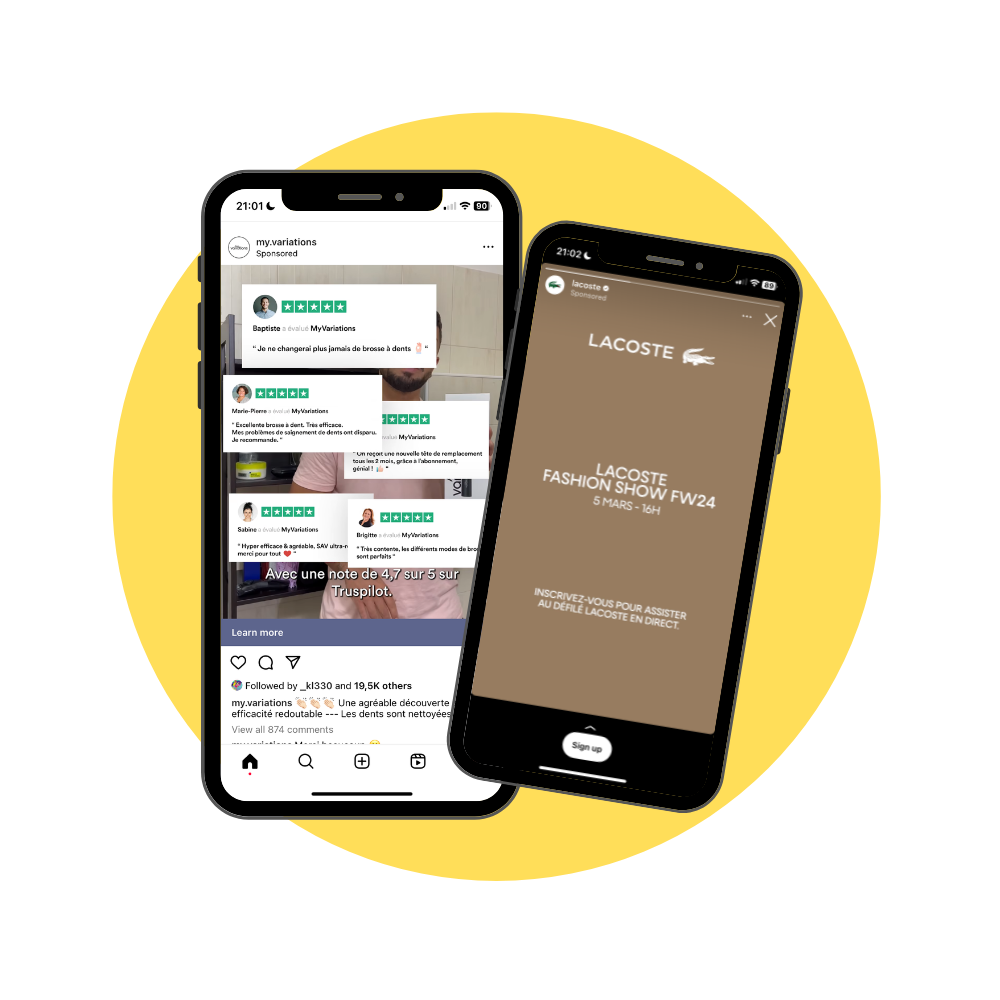 Tiktok et Meta ads telephone (3)