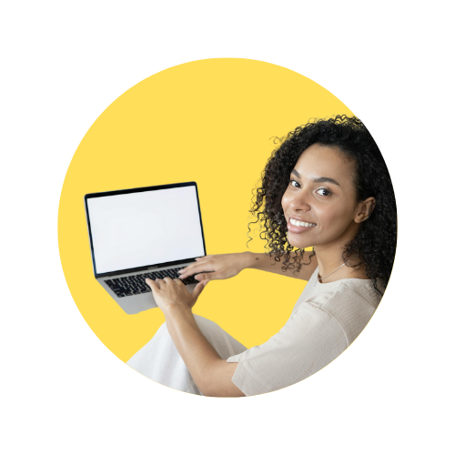 rond jaune - personne qui sourit (1)